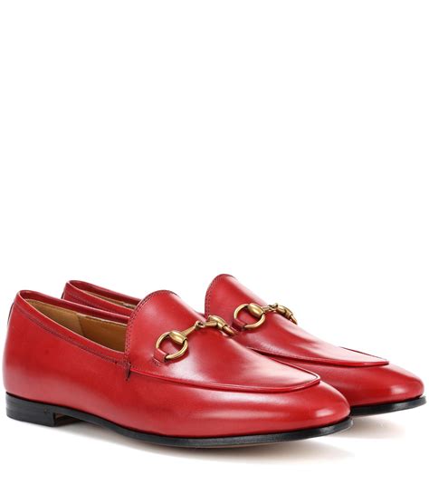 gucci jordaan red|gucci jordaan loafer fit.